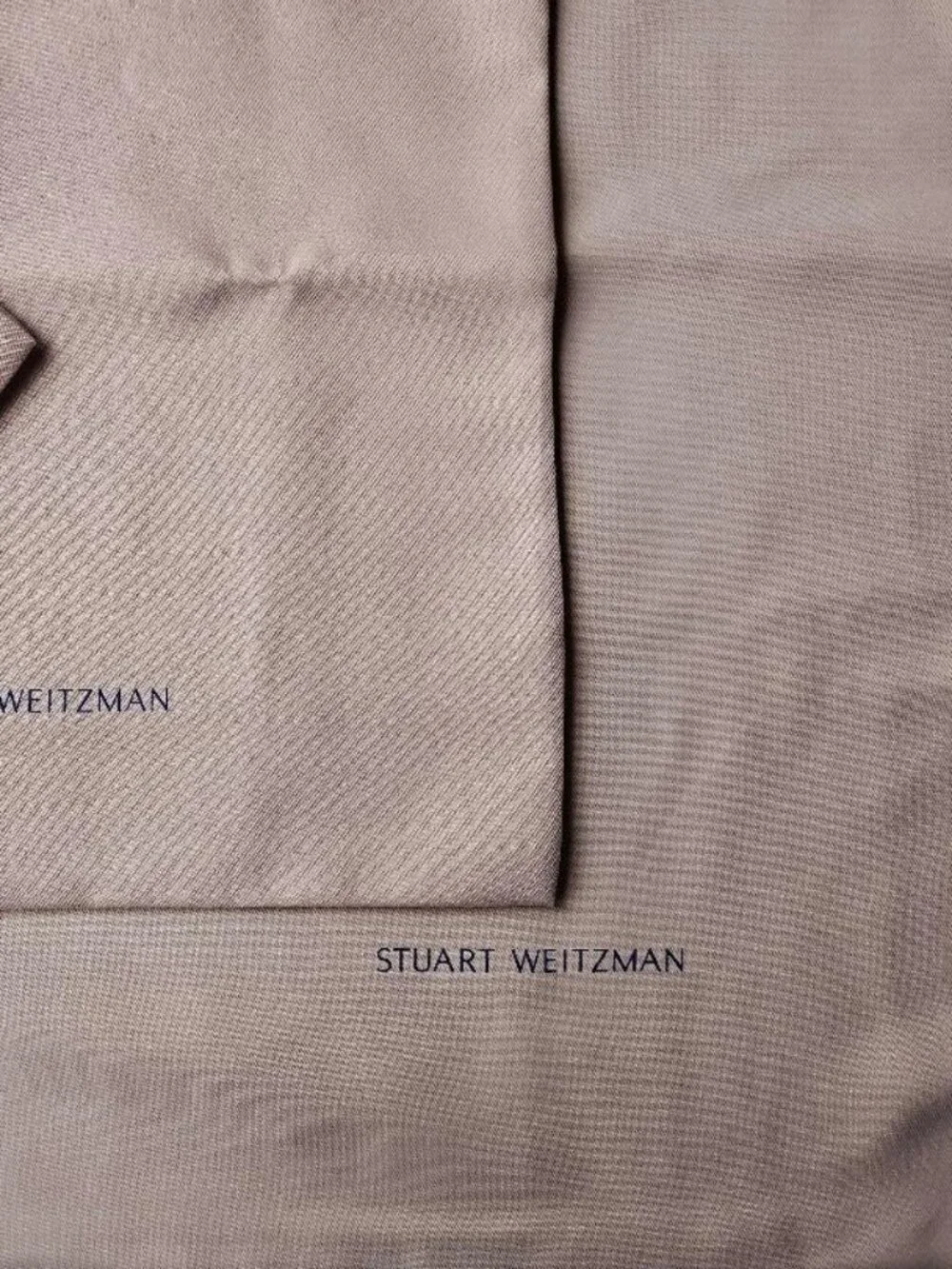 Set of 2 Stuart Weitzman Drawstring Dust Bags New - Picture 5 of 5